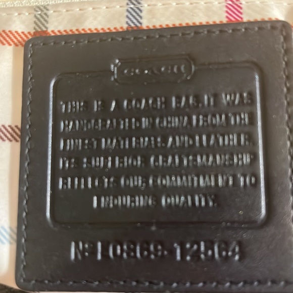 COACH Bleeker Tote Bag with dust cover. - Picture 4 of 4